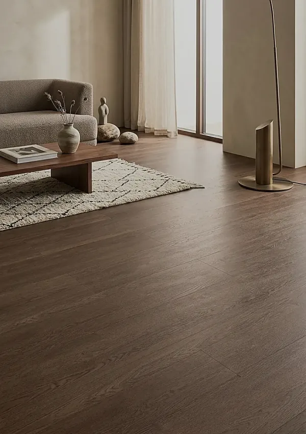 Plak PVC Chateau Oak Dark – JOKA Design 555 XXL (2,5 mm)