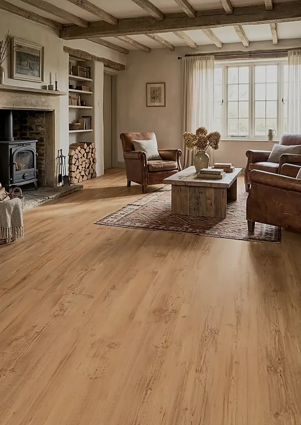Klik PVC Golden Pine – JOKA Design 340 HDF (9,6 mm)