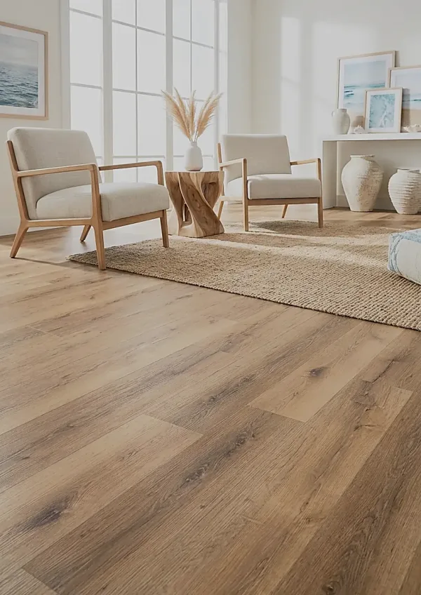 Klik PVC Chalet Oak White – JOKA Design 340 HDF (9,6 mm)