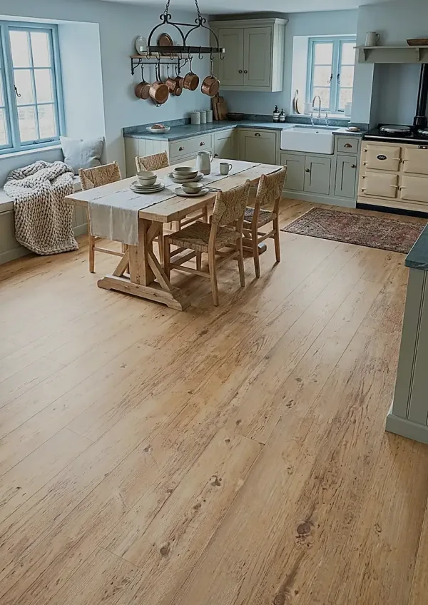 Plak PVC Wormy Light Oak – JOKA Design 340 (2 mm)