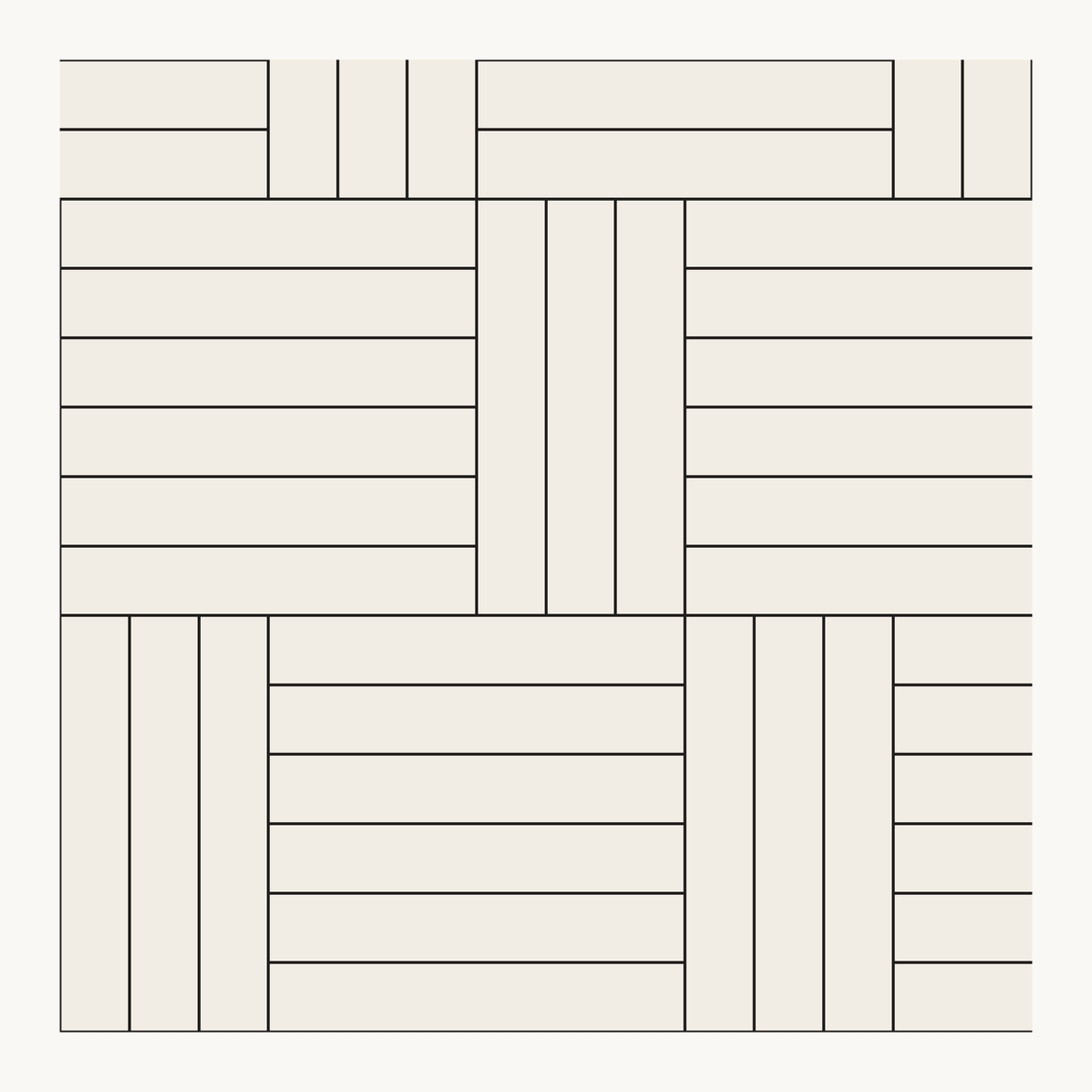Legschema Vlechtverband