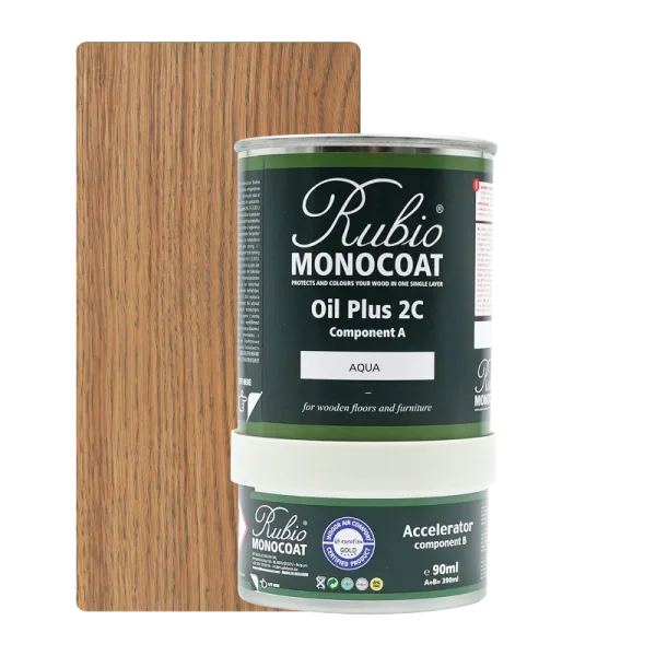 Rubio Monocoat Oil Plus 2C set – Aqua (390 ml) (uitlopend)