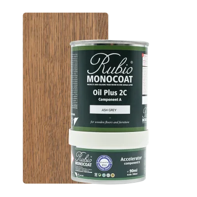 Rubio Monocoat Oil Plus 2C set Ash Grey 390 ml