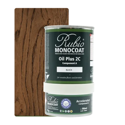 Rubio Monocoat Oil Plus 2C set Black 390 ml