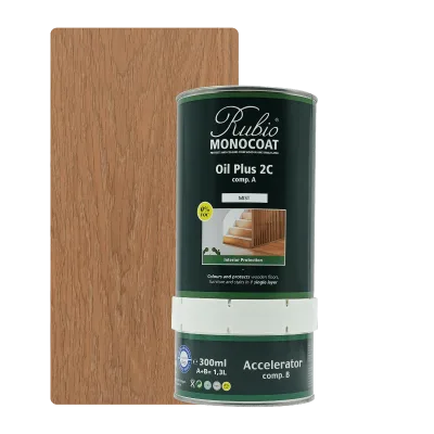 Rubio Monocoat Oil Plus 2C set Mist 1,3 L