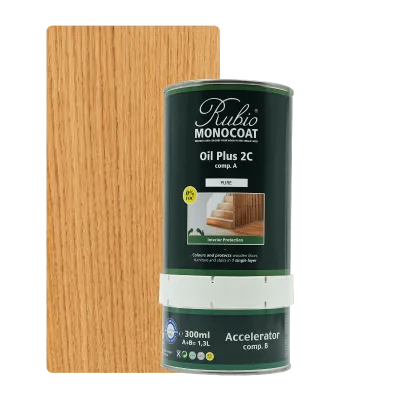 Rubio Monocoat Oil Plus 2C set Pure 1,3 L